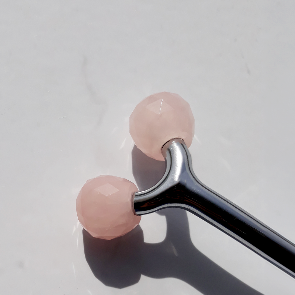 Rose Quartz Facial Roller