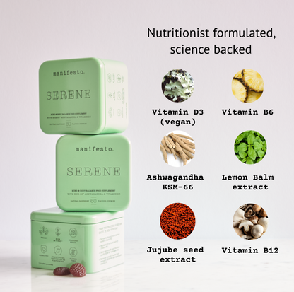 Serene Vitamin Gummies- 4 month Bundle