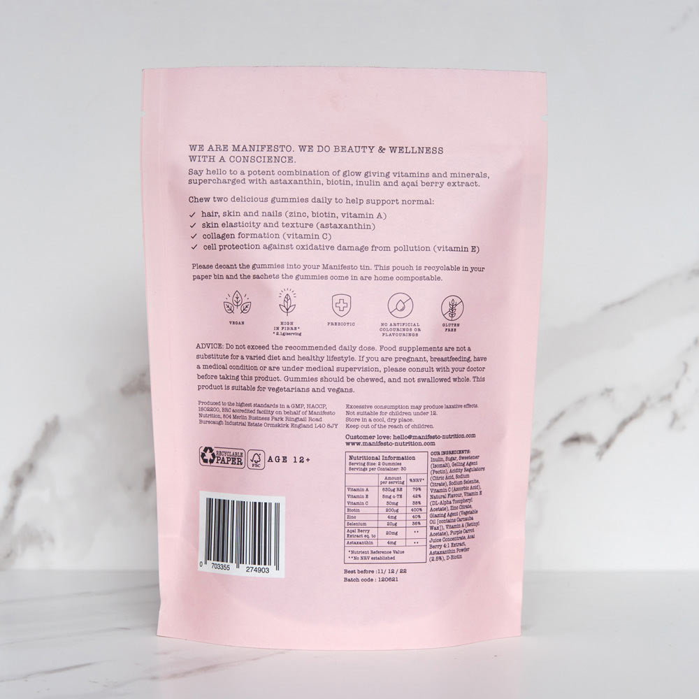 Beauty Vitamin Gummies - Refill Pouch